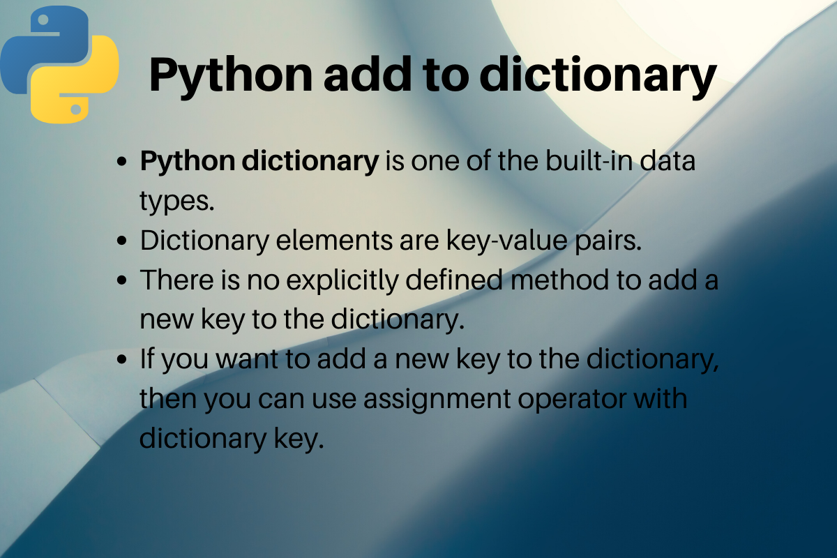 Dictionary In Python Explained Python 645